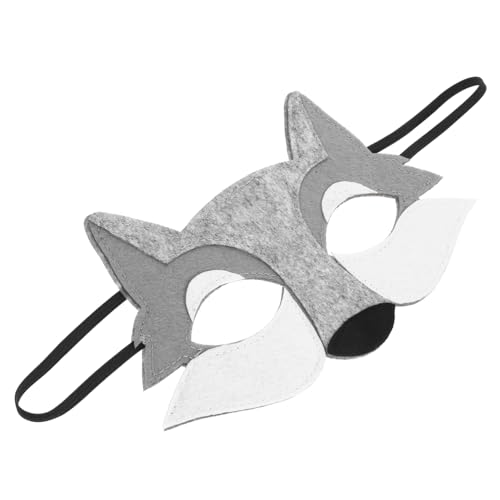 LRXIYODE Wolf Cosplay Maske Realistische Tiermaske für Halloween Kostümpartys und Maskeraden Leicht und Bequem für Erwachsene aus Hochwertigem Filzmaterial LRXIYODE Wolf Cosplay Maske Realistische Tiermaske für Halloween Kostümpartys und Maskeraden Leicht und Bequem für Erwachsene aus Hochwertigem Filzmaterial von LRXIYODE
