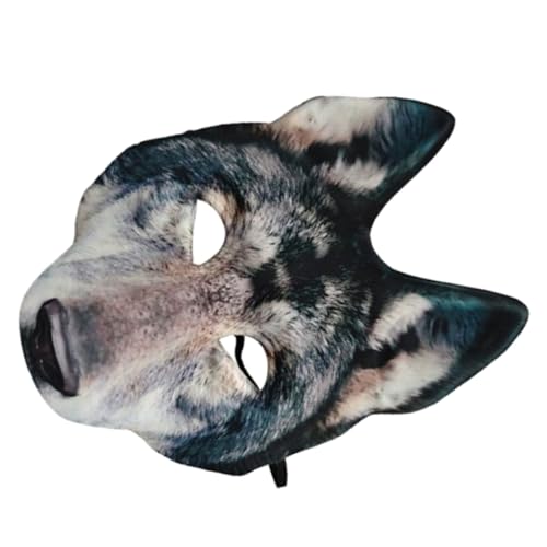LRXIYODE Wolfsmaske halloween realistische gruselige Werwolf- werwolf Halloween Wolfskopfmaske pelzige Kostüm Regenmaske Fuchsmaske Eva Grey LRXIYODE Wolfsmaske halloween realistische gruselige Werwolf- werwolf Halloween Wolfskopfmaske pelzige Kostüm Regenmaske Fuchsmaske Eva Grey von LRXIYODE
