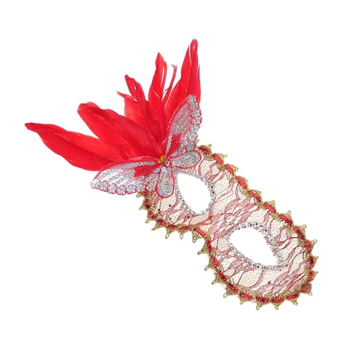 LRXIYODE Women Lace Maske Maskerade Maskerade -kostüme -kostüm -maske Gefiederte Maskerade -maske Für Halloween -party -cosplay LRXIYODE Women Lace Maske Maskerade Maskerade -kostüme -kostüm -maske Gefiederte Maskerade -maske Für Halloween -party -cosplay von LRXIYODE