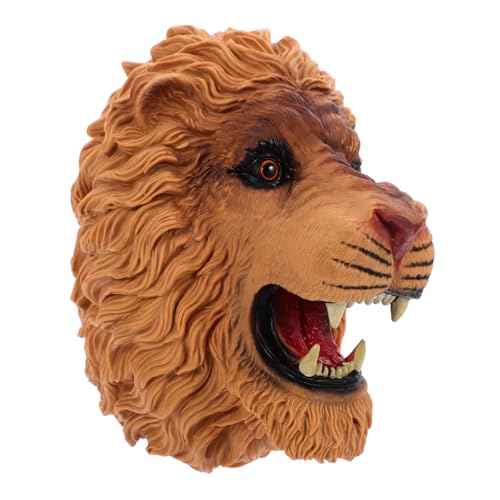 LRXIYODE tierische Marionette für kinderspielzeug Educational Toys spielsachen für Tier Handpuppe tierisches Handspielzeug Tierpuppen weiches Gummi Khaki von LRXIYODE