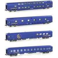 LS Models LS97003N N 4er Set Nachtzugwagen CNL 212/213, Set II, CNL, Ep. V von LS MODELS