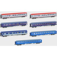 LS Models LS97023N N 7er Set Nachtzugwagen NJ408, ÖBB / SBB / CD / RDC, Ep. VI von LS MODELS