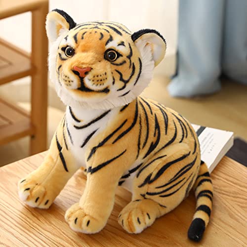 LSGGTIM 33cm Tiger Kuscheltier, Stehende Tiger Stofftier Gefüllte Plüschkissen Kawaii Tiger Figur Plüschpuppe Umarmungskissen Tier Plüschtier Spielzeug Dekokissen für Kinder Mädchen Jungen LSGGTIM 33cm Tiger Kuscheltier, Stehende Tiger Stofftier Gefüllte Plüschkissen Kawaii Tiger Figur Plüschpuppe Umarmungskissen Tier Plüschtier Spielzeug Dekokissen für Kinder Mädchen Jungen von LSGGTIM