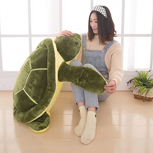 40cm Schildkröte Kuscheltier, Gefüllte Schildkröte Plüschtier Groß Turtle Plush Schildkröte Grün Stofftier Kuscheltier Schildkröte Weiches Flauschiges Plüschtier Spielzeug für Bett Auto und Zuhause 40cm Schildkröte Kuscheltier, Gefüllte Schildkröte Plüschtier Groß Turtle Plush Schildkröte Grün Stofftier Kuscheltier Schildkröte Weiches Flauschiges Plüschtier Spielzeug für Bett Auto und Zuhause von LSGGTIM