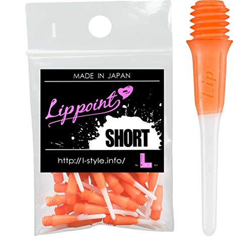 L-Stil (EL-Stil) Lippe Punkt Steigung kurz Orange 30pcs ott1106 von LSTYLE