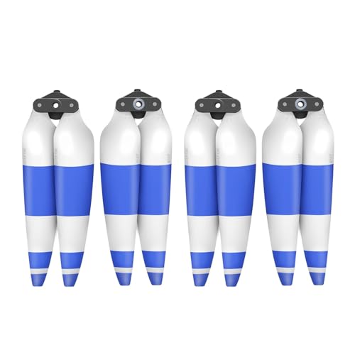 LSZBYHOK Drone Propeller for D-JI AIR 3S/AIR 3 Faltbare Leichte Propeller Klingen Lagerung Drone Zubehör(4pcs Blue) von LSZBYHOK