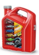 LTFIOON Autorennbahn für Kinder, Auto Spielzeug mit 6 Autos Looping Track, Aufbewahrungsbox, Portable Spielzeug autorennbahn, Autorennbahn Bauset für Kinder ab 3 4 5 6 7 8 Jahre (Rot) von LTFIOON