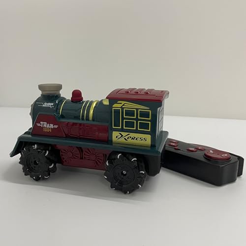 LTFIOON Ferngesteuertes Zug Spielzeug, 2.4GHz RC Dampflok mit Dampf, Licht & Sound, 4WD Eisenbahn mit Fernbedienung, 360° Drehung,Ferngesteuertes Auto Kinder ab 6 Jahren LTFIOON Ferngesteuertes Zug Spielzeug, 2.4GHz RC Dampflok mit Dampf, Licht & Sound, 4WD Eisenbahn mit Fernbedienung, 360° Drehung,Ferngesteuertes Auto Kinder ab 6 Jahren von LTFIOON