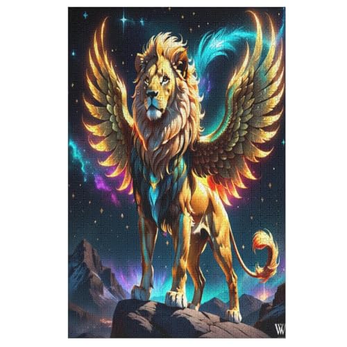 1000-teiliges Puzzle Für Erwachsene, Löwe -Puzzles, Dekompressionsspiel, Spielzeugpuzzles, Geburtstagsgeschenke 78×53cm 1000-teiliges Puzzle Für Erwachsene, Löwe -Puzzles, Dekompressionsspiel, Spielzeugpuzzles, Geburtstagsgeschenke 78×53cm von LTTTT