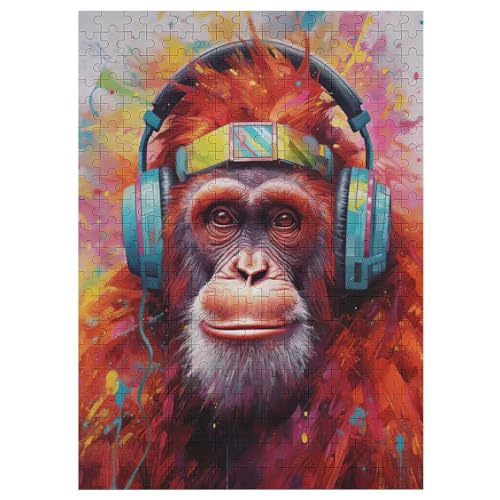 300 Teile Puzzle Für Jugendliche,Gorilla Puzzles,Erwachsenenpuzzle,Holzpuzzles,Dekompressionsspiel,Spielzeugpuzzles 42×30cm 300 Teile Puzzle Für Jugendliche,Gorilla Puzzles,Erwachsenenpuzzle,Holzpuzzles,Dekompressionsspiel,Spielzeugpuzzles 42×30cm von LTTTT