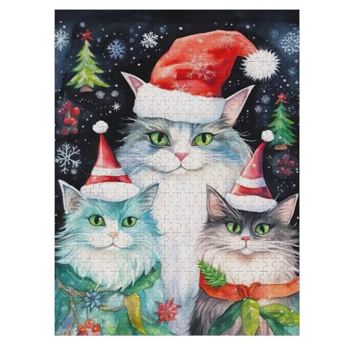 500-teiliges Puzzles, Katze -Puzzle Für Erwachsene Kinder,Holzbrettpuzzle,Erwachsenenpuzzles,Geschenke 55×41cm 500-teiliges Puzzles, Katze -Puzzle Für Erwachsene Kinder,Holzbrettpuzzle,Erwachsenenpuzzles,Geschenke 55×41cm von LTTTT