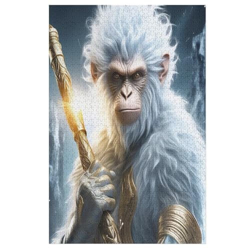 AFFE Puzzle 1000 Teile, Holzpuzzle Herausforderndes Geschicklichkeitsspiel Für Die Ganze Familie, Kinder Erwachsenenpuzzle Ab 12 Jahren 78×53cm AFFE Puzzle 1000 Teile, Holzpuzzle Herausforderndes Geschicklichkeitsspiel Für Die Ganze Familie, Kinder Erwachsenenpuzzle Ab 12 Jahren 78×53cm von LTTTT