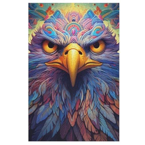Adler -Puzzle, 1000 Teile,Holzpuzzle Für Erwachsene Kinder, Lustiges Spielzeug, Denkspiel, Bildungsspiel, 78×53cm Adler -Puzzle, 1000 Teile,Holzpuzzle Für Erwachsene Kinder, Lustiges Spielzeug, Denkspiel, Bildungsspiel, 78×53cm von LTTTT