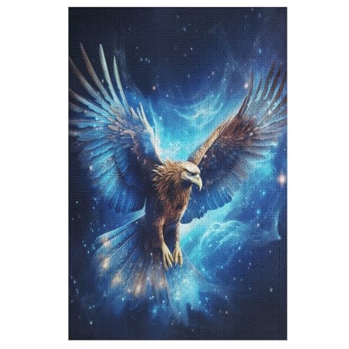Adler Puzzle 1000 Teile, Holzpuzzle Für Erwachsene Kinder, Impossible Puzzles, Geschicklichkeitsspiel Für Die Ganze Familie 78×53cm Adler Puzzle 1000 Teile, Holzpuzzle Für Erwachsene Kinder, Impossible Puzzles, Geschicklichkeitsspiel Für Die Ganze Familie 78×53cm von LTTTT