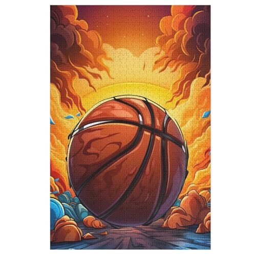Basketball Sport -Puzzle, 1000 Teile,Holzpuzzle Für Erwachsene Kinder, Lustiges Spielzeug, Denkspiel, Bildungsspiel, 78×53cm Basketball Sport -Puzzle, 1000 Teile,Holzpuzzle Für Erwachsene Kinder, Lustiges Spielzeug, Denkspiel, Bildungsspiel, 78×53cm von LTTTT