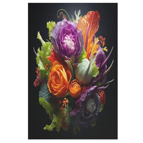 Blume -Puzzle, 1000 Teile,Holzpuzzle Für Erwachsene Kinder, Lustiges Spielzeug, Denkspiel, Bildungsspiel, 78×53cm Blume -Puzzle, 1000 Teile,Holzpuzzle Für Erwachsene Kinder, Lustiges Spielzeug, Denkspiel, Bildungsspiel, 78×53cm von LTTTT