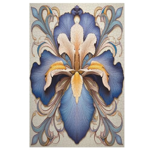 Blume Puzzle 1000 Teile, Holzpuzzle Herausforderndes Geschicklichkeitsspiel Für Die Ganze Familie, Kinder Erwachsenenpuzzle Ab 12 Jahren 78×53cm Blume Puzzle 1000 Teile, Holzpuzzle Herausforderndes Geschicklichkeitsspiel Für Die Ganze Familie, Kinder Erwachsenenpuzzle Ab 12 Jahren 78×53cm von LTTTT