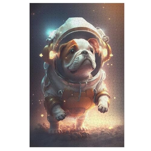 BulleHund Puzzles 1000 Teile Erwachsener Kniffel Spaß Für Die Ganze Familie, Holzpuzzle Kinder Erwachsene, Impossible Puzzle Schwer 78×53cm BulleHund Puzzles 1000 Teile Erwachsener Kniffel Spaß Für Die Ganze Familie, Holzpuzzle Kinder Erwachsene, Impossible Puzzle Schwer 78×53cm von LTTTT