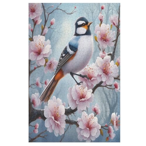 Cute Vogel Holzpuzzle - 1000 Teiliges Jigsaw Knobelspiel - Puzzle Für Erwachsene & Kinder - Outdoor & Reisespielzeug 78×53cm Cute Vogel Holzpuzzle - 1000 Teiliges Jigsaw Knobelspiel - Puzzle Für Erwachsene & Kinder - Outdoor & Reisespielzeug 78×53cm von LTTTT