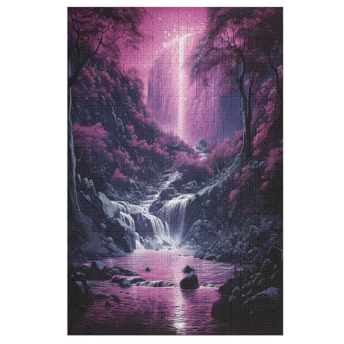 DschungElchaskade -Puzzle, 1000 Teile,Holzpuzzle Für Erwachsene Kinder, Lustiges Spielzeug, Denkspiel, Bildungsspiel, 78×53cm DschungElchaskade -Puzzle, 1000 Teile,Holzpuzzle Für Erwachsene Kinder, Lustiges Spielzeug, Denkspiel, Bildungsspiel, 78×53cm von LTTTT