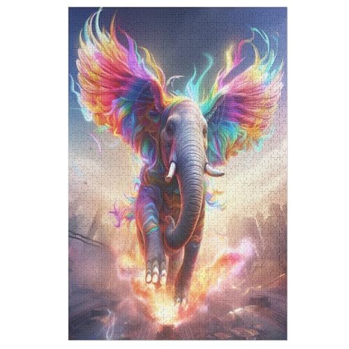 Elefant Puzzles 1000 Teile Für Jugendliche Kreatives Holzpuzzlespielzeug Familienspiel Schwierigkeitsgrad Herausforderungspuzzles 78×53cm Elefant Puzzles 1000 Teile Für Jugendliche Kreatives Holzpuzzlespielzeug Familienspiel Schwierigkeitsgrad Herausforderungspuzzles 78×53cm von LTTTT