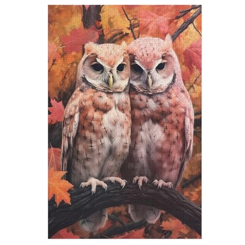 Eule Puzzles 1000 Teile Erwachsener Kniffel Spaß Für Die Ganze Familie, Holzpuzzle Kinder Erwachsene, Impossible Puzzle Schwer 78×53cm Eule Puzzles 1000 Teile Erwachsener Kniffel Spaß Für Die Ganze Familie, Holzpuzzle Kinder Erwachsene, Impossible Puzzle Schwer 78×53cm von LTTTT
