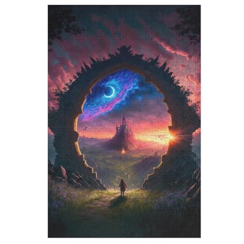 Fantasy-Kunst Holzpuzzle - Puzzle Für Erwachsene, 1000-teilige Puzzles Für Teenager Und Kinder, Herausfordernde Spiele 78×53cm Fantasy-Kunst Holzpuzzle - Puzzle Für Erwachsene, 1000-teilige Puzzles Für Teenager Und Kinder, Herausfordernde Spiele 78×53cm von LTTTT
