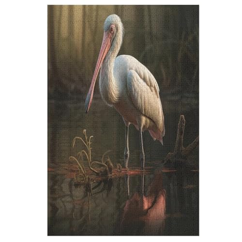 Flamingo Holzpuzzle 1000 Teile Klassische Puzzles Erwachsene Kinder Puzzle DIY Kit Holzspielzeug Einzigartiges Geschenk 78×53cm Flamingo Holzpuzzle 1000 Teile Klassische Puzzles Erwachsene Kinder Puzzle DIY Kit Holzspielzeug Einzigartiges Geschenk 78×53cm von LTTTT