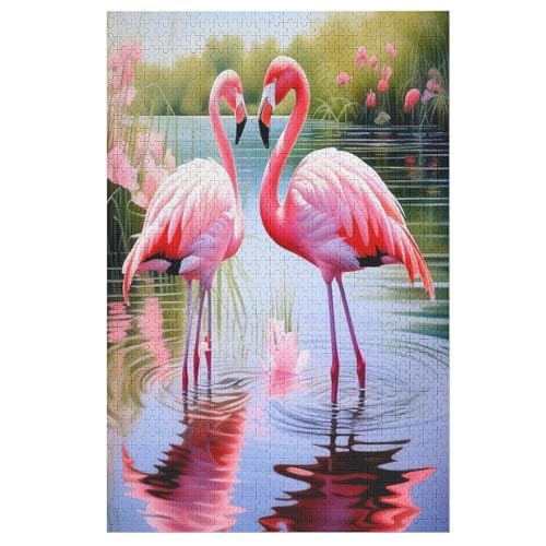 Flamingo -Puzzle, 1000 Teile,Holzpuzzle Für Erwachsene Kinder, Lustiges Spielzeug, Denkspiel, Bildungsspiel, 78×53cm Flamingo -Puzzle, 1000 Teile,Holzpuzzle Für Erwachsene Kinder, Lustiges Spielzeug, Denkspiel, Bildungsspiel, 78×53cm von LTTTT