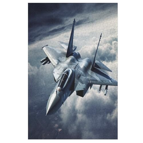 Flugzeug Kämpfer Puzzles 1000 Teile Erwachsener Kniffel Spaß Für Die Ganze Familie, Holzpuzzle Kinder Erwachsene, Impossible Puzzle Schwer 78×53cm Flugzeug Kämpfer Puzzles 1000 Teile Erwachsener Kniffel Spaß Für Die Ganze Familie, Holzpuzzle Kinder Erwachsene, Impossible Puzzle Schwer 78×53cm von LTTTT