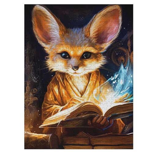 Fuchs Holzpuzzle 500 Teile Klassische Puzzles Erwachsene Kinder Puzzle DIY Kit Holzspielzeug Einzigartiges Geschenk 55×41cm Fuchs Holzpuzzle 500 Teile Klassische Puzzles Erwachsene Kinder Puzzle DIY Kit Holzspielzeug Einzigartiges Geschenk 55×41cm von LTTTT