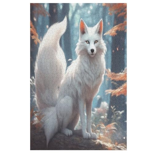 Fuchs Puzzles 1000 Teile Erwachsener Kniffel Spaß Für Die Ganze Familie, Holzpuzzle Kinder Erwachsene, Impossible Puzzle Schwer 78×53cm Fuchs Puzzles 1000 Teile Erwachsener Kniffel Spaß Für Die Ganze Familie, Holzpuzzle Kinder Erwachsene, Impossible Puzzle Schwer 78×53cm von LTTTT