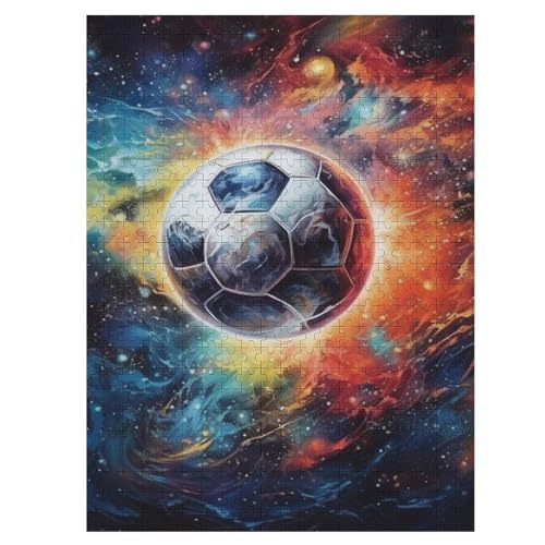 Fußball Holzpuzzle 500 Teile Klassische Puzzles Erwachsene Kinder Puzzle DIY Kit Holzspielzeug Einzigartiges Geschenk 55×41cm Fußball Holzpuzzle 500 Teile Klassische Puzzles Erwachsene Kinder Puzzle DIY Kit Holzspielzeug Einzigartiges Geschenk 55×41cm von LTTTT