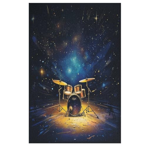 Galaktische Trommeln Puzzles 1000 Teile Erwachsener Kniffel Spaß Für Die Ganze Familie, Holzpuzzle Kinder Erwachsene, Impossible Puzzle Schwer 78×53cm Galaktische Trommeln Puzzles 1000 Teile Erwachsener Kniffel Spaß Für Die Ganze Familie, Holzpuzzle Kinder Erwachsene, Impossible Puzzle Schwer 78×53cm von LTTTT