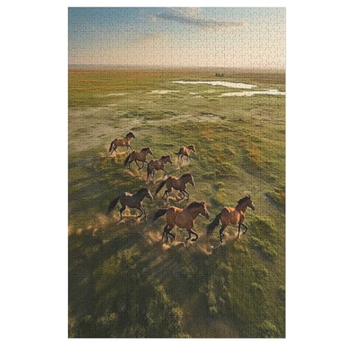 Holzpuzzle Horse Puzzle 1000 Teile Erwachsene Klassische Pädagogisches Spielzeug Kinder Lernspiel Herausforderndes Puzzles 78×53cm Holzpuzzle Horse Puzzle 1000 Teile Erwachsene Klassische Pädagogisches Spielzeug Kinder Lernspiel Herausforderndes Puzzles 78×53cm von LTTTT