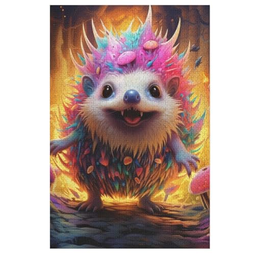 Holzpuzzles 1000 Teile Igel -Puzzle Für Jungen Und Mädchen, Schwierigkeitsgrad, Lernspiele, Familienspielzeug 78×53cm Holzpuzzles 1000 Teile Igel -Puzzle Für Jungen Und Mädchen, Schwierigkeitsgrad, Lernspiele, Familienspielzeug 78×53cm von LTTTT