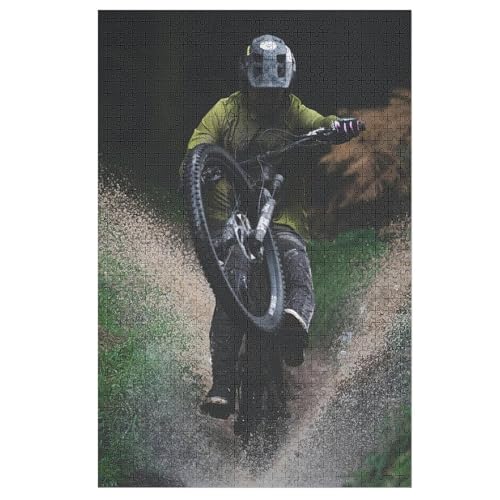 Holzpuzzles 1000 Teile MountainFahrrad -Puzzle Für Jungen Und Mädchen, Schwierigkeitsgrad, Lernspiele, Familienspielzeug 78×53cm Holzpuzzles 1000 Teile MountainFahrrad -Puzzle Für Jungen Und Mädchen, Schwierigkeitsgrad, Lernspiele, Familienspielzeug 78×53cm von LTTTT