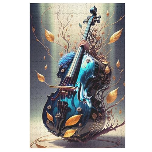 Holzpuzzles 1000 Teile Violine -Puzzle Für Jungen Und Mädchen, Schwierigkeitsgrad, Lernspiele, Familienspielzeug 78×53cm Holzpuzzles 1000 Teile Violine -Puzzle Für Jungen Und Mädchen, Schwierigkeitsgrad, Lernspiele, Familienspielzeug 78×53cm von LTTTT