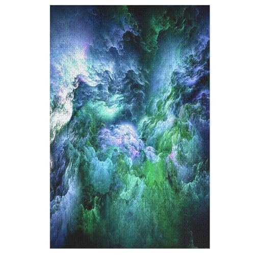 Holzpuzzles 1000 Teile Weltraumfarben -Puzzle Für Jungen Und Mädchen, Schwierigkeitsgrad, Lernspiele, Familienspielzeug 78×53cm Holzpuzzles 1000 Teile Weltraumfarben -Puzzle Für Jungen Und Mädchen, Schwierigkeitsgrad, Lernspiele, Familienspielzeug 78×53cm von LTTTT
