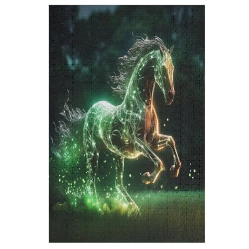 Horse -Puzzle, 1000 Teile,Holzpuzzle Für Erwachsene Kinder, Lustiges Spielzeug, Denkspiel, Bildungsspiel, 78×53cm Horse -Puzzle, 1000 Teile,Holzpuzzle Für Erwachsene Kinder, Lustiges Spielzeug, Denkspiel, Bildungsspiel, 78×53cm von LTTTT