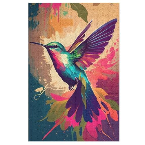 HummingVogel Puzzles 1000 Teile Erwachsener Kniffel Spaß Für Die Ganze Familie, Holzpuzzle Kinder Erwachsene, Impossible Puzzle Schwer 78×53cm HummingVogel Puzzles 1000 Teile Erwachsener Kniffel Spaß Für Die Ganze Familie, Holzpuzzle Kinder Erwachsene, Impossible Puzzle Schwer 78×53cm von LTTTT