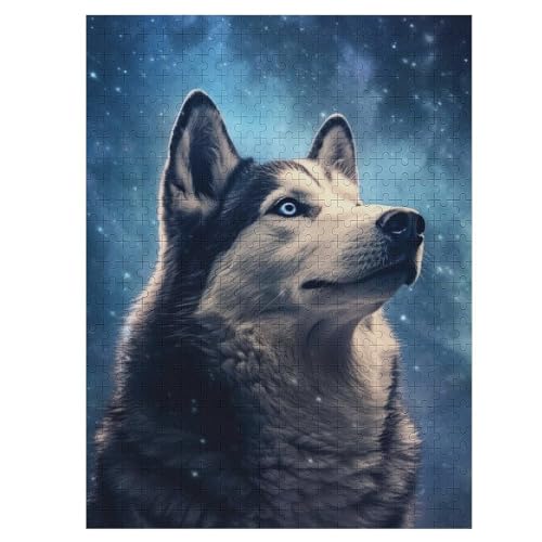 Husky-Puzzlespiel Aus Holz, 500 Puzzleteile, Kreatives Puzzle Für Teenager Und Erwachsene, Kreatives Spielzeug, Puzzles, 55×41cm Husky-Puzzlespiel Aus Holz, 500 Puzzleteile, Kreatives Puzzle Für Teenager Und Erwachsene, Kreatives Spielzeug, Puzzles, 55×41cm von LTTTT