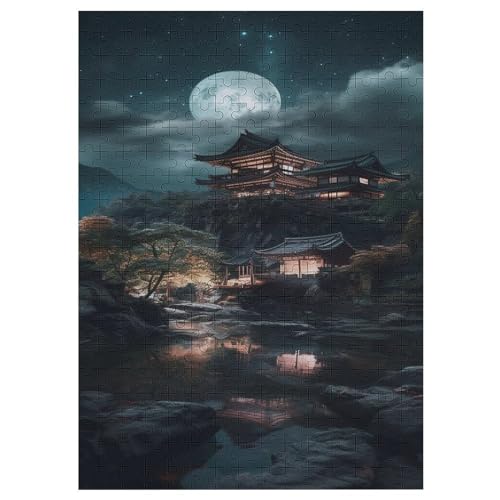Japan Style 300 Teile Puzzle Für Erwachsene, Herausforderung Puzzles - Verringerter Druck Schwieriges Holzpuzzle Für Kinder 12+ 42×30cm Japan Style 300 Teile Puzzle Für Erwachsene, Herausforderung Puzzles - Verringerter Druck Schwieriges Holzpuzzle Für Kinder 12+ 42×30cm von LTTTT