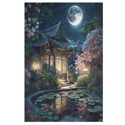 Japan Style Holzpuzzle - Puzzle Für Erwachsene, 1000-teilige Puzzles Für Teenager Und Kinder, Herausfordernde Spiele 78×53cm Japan Style Holzpuzzle - Puzzle Für Erwachsene, 1000-teilige Puzzles Für Teenager Und Kinder, Herausfordernde Spiele 78×53cm von LTTTT