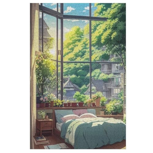 Japanese Style -Puzzle, 1000 Teile,Holzpuzzle Für Erwachsene Kinder, Lustiges Spielzeug, Denkspiel, Bildungsspiel, 78×53cm Japanese Style -Puzzle, 1000 Teile,Holzpuzzle Für Erwachsene Kinder, Lustiges Spielzeug, Denkspiel, Bildungsspiel, 78×53cm von LTTTT