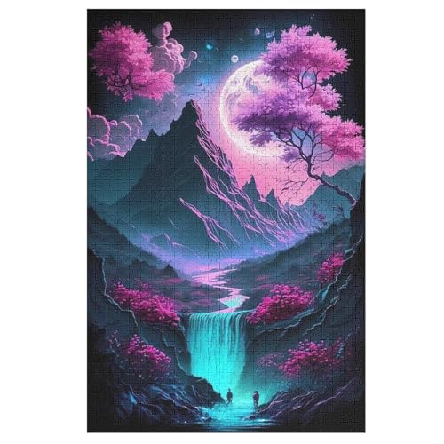 Kirschbaum, japanische Kunst Puzzle 1000 Teile, Holzpuzzle Herausforderndes Geschicklichkeitsspiel Für Die Ganze Familie, Kinder Erwachsenenpuzzle Ab 12 Jahren 78×53cm Kirschbaum, japanische Kunst Puzzle 1000 Teile, Holzpuzzle Herausforderndes Geschicklichkeitsspiel Für Die Ganze Familie, Kinder Erwachsenenpuzzle Ab 12 Jahren 78×53cm von LTTTT