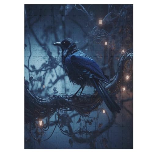Krähe Puzzles 500 Teile Erwachsener Kniffel Spaß Für Die Ganze Familie, Holzpuzzle Kinder Erwachsene, Impossible Puzzle Schwer 55×41cm Krähe Puzzles 500 Teile Erwachsener Kniffel Spaß Für Die Ganze Familie, Holzpuzzle Kinder Erwachsene, Impossible Puzzle Schwer 55×41cm von LTTTT