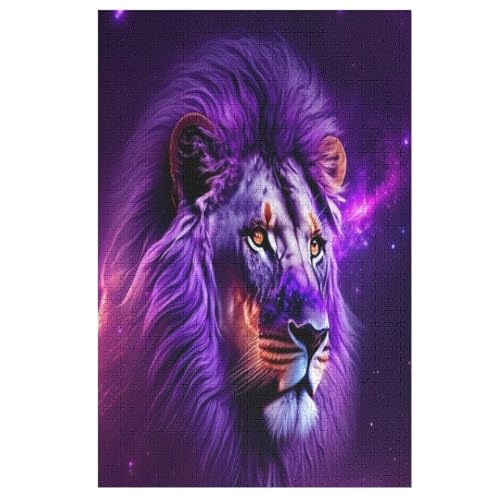 Löwe 1000 Teile Premium-Puzzles Für Erwachsene Kinder- Holzpuzzles Spaß Und Lernspiele - Perfekte Puzzle-Geschenke 78×53cm Löwe 1000 Teile Premium-Puzzles Für Erwachsene Kinder- Holzpuzzles Spaß Und Lernspiele - Perfekte Puzzle-Geschenke 78×53cm von LTTTT