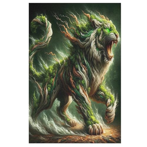 Löwe Puzzle 1000 Teile, Holzpuzzle Herausforderndes Geschicklichkeitsspiel Für Die Ganze Familie, Kinder Erwachsenenpuzzle Ab 12 Jahren 78×53cm Löwe Puzzle 1000 Teile, Holzpuzzle Herausforderndes Geschicklichkeitsspiel Für Die Ganze Familie, Kinder Erwachsenenpuzzle Ab 12 Jahren 78×53cm von LTTTT