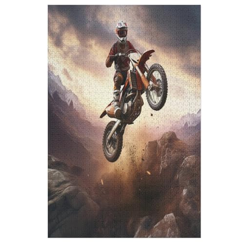 Motocross Puzzles 1000 Teile Erwachsener Kniffel Spaß Für Die Ganze Familie, Holzpuzzle Kinder Erwachsene, Impossible Puzzle Schwer 78×53cm Motocross Puzzles 1000 Teile Erwachsener Kniffel Spaß Für Die Ganze Familie, Holzpuzzle Kinder Erwachsene, Impossible Puzzle Schwer 78×53cm von LTTTT